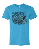 Est 2017 - Salty Soul – Hibiscus Sea Turtle