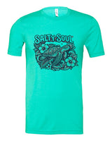Est 2017 - Salty Soul – Hibiscus Sea Turtle